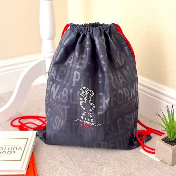 NWT Prada Drawstring Backpack - Picture 2 of 4